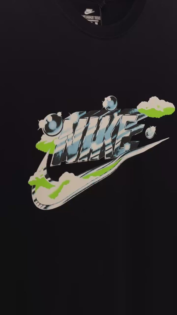 Pánske tričko Nike, chrómové logo, svetlomodré. Prémiová kvalita