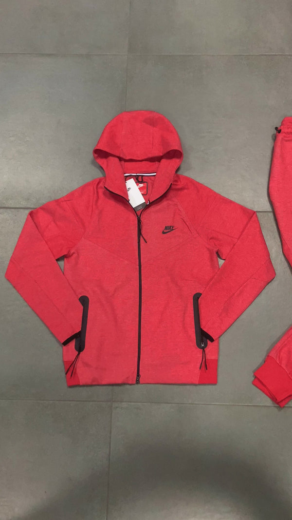Pánska tepláková súprava Nike Tech Fleece, koralová. Model 2023. Prémiová kvalita